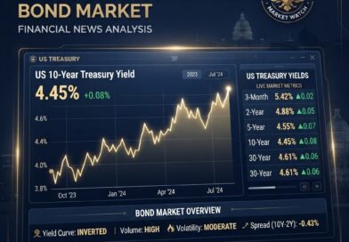 Treasuries Suffer Declines as 10-Year Yield Approaches Highest Level Since January 2025
